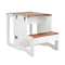 MY HAPPY HELPERS  - TAVOLO - Convertible Learning Tower - Tower to Table - White / Walnut